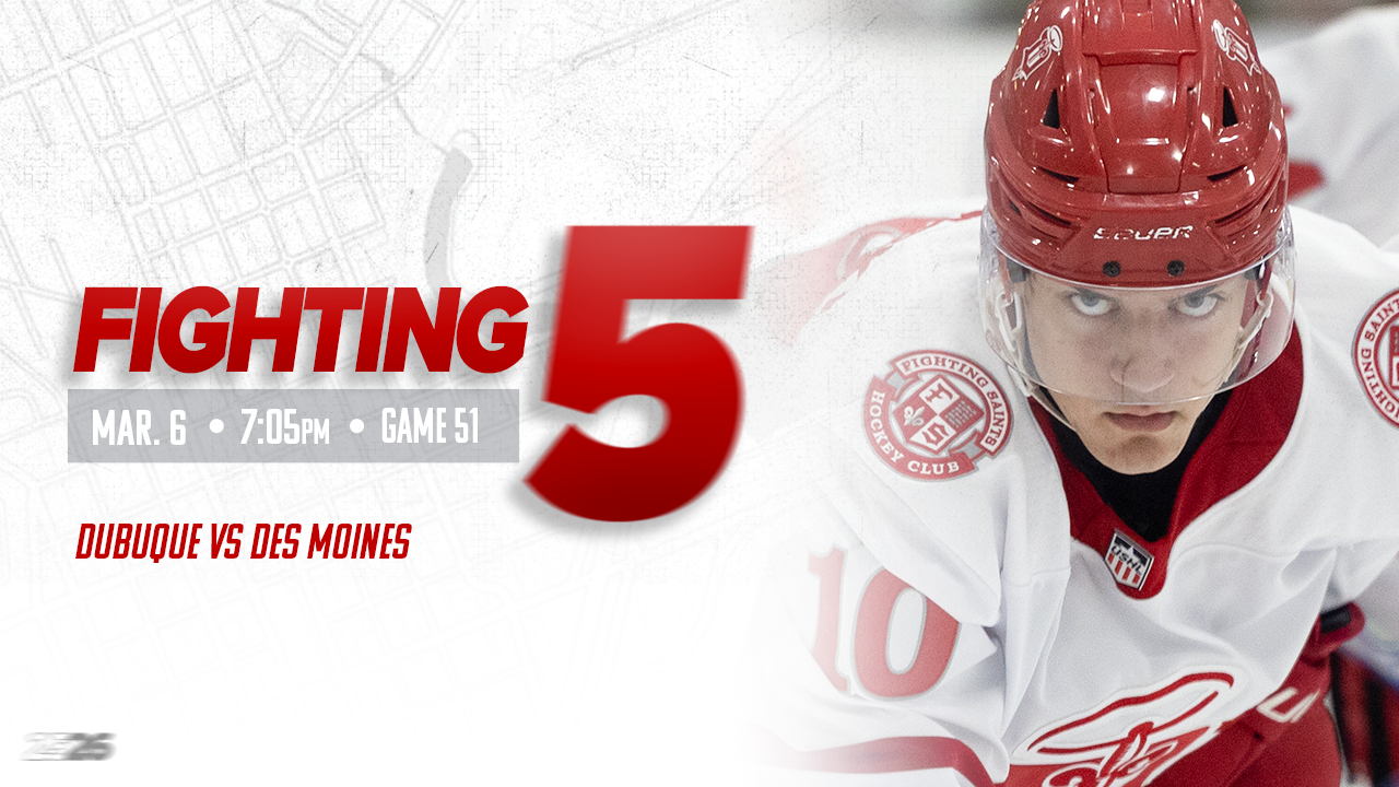 Fighting Five: March 6 vs Des Moines
