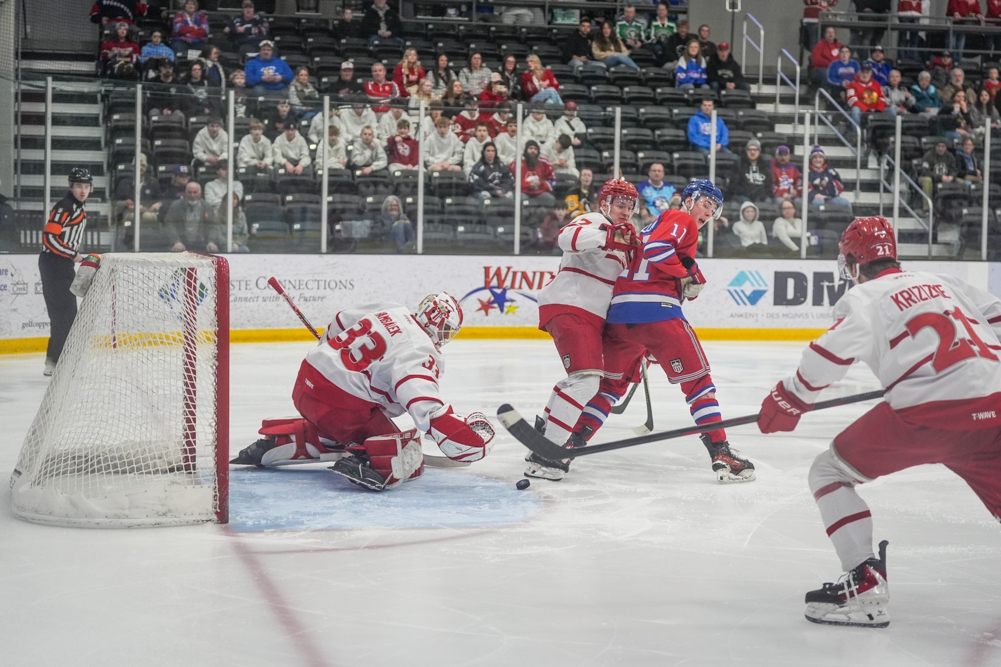 Hambalek makes save against Des Moines on March 6
