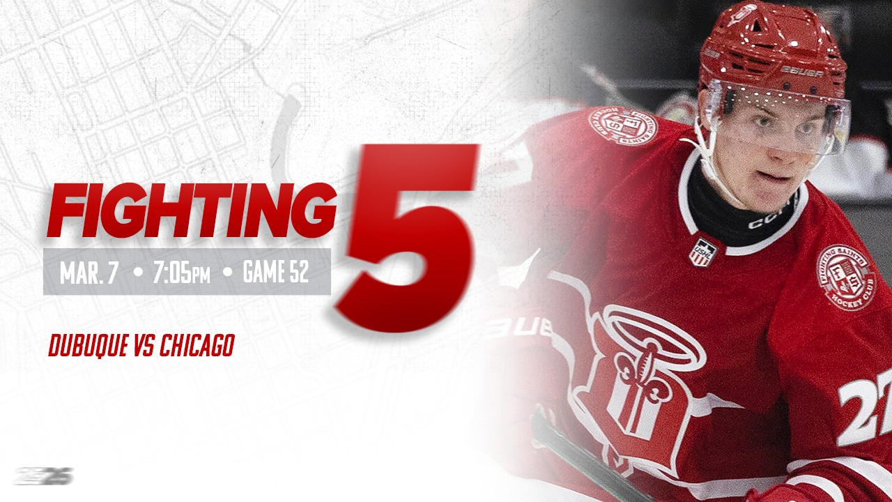 Fighting Five: March 7 vs Chicago