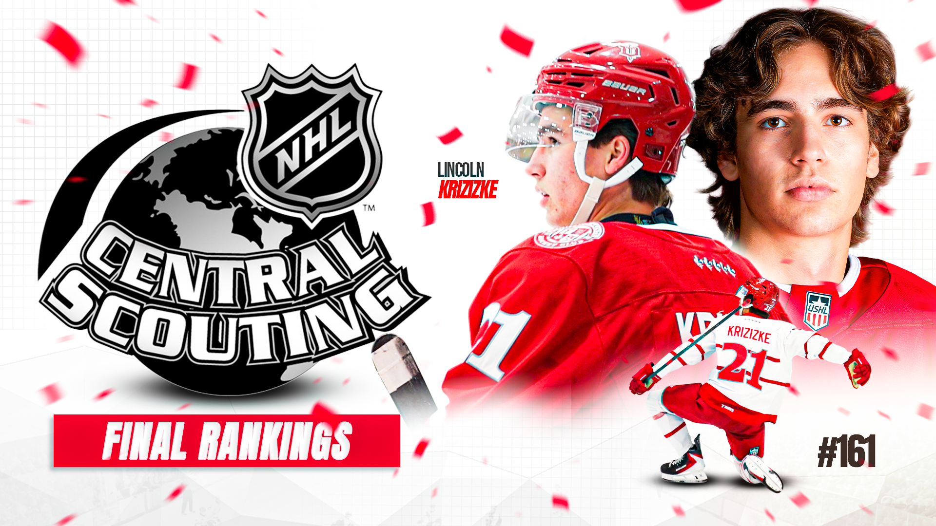 Lincoln Krizizke named to NHLCS Final Rankings