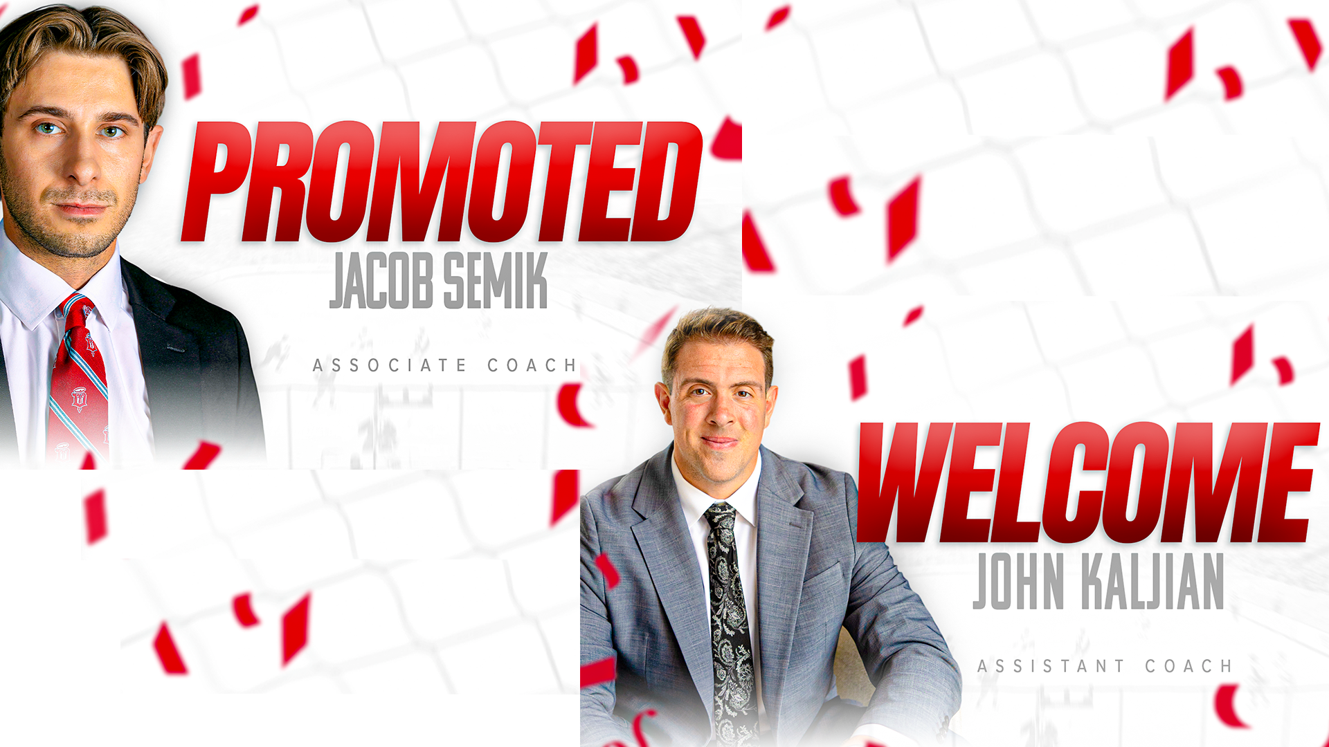 Semik Promoted and Kaljian added to staff