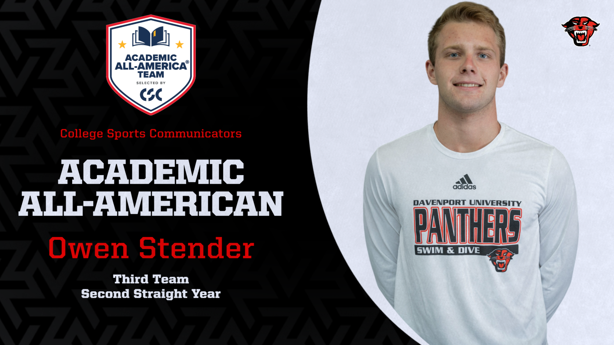 Stender Academic All-American 2025