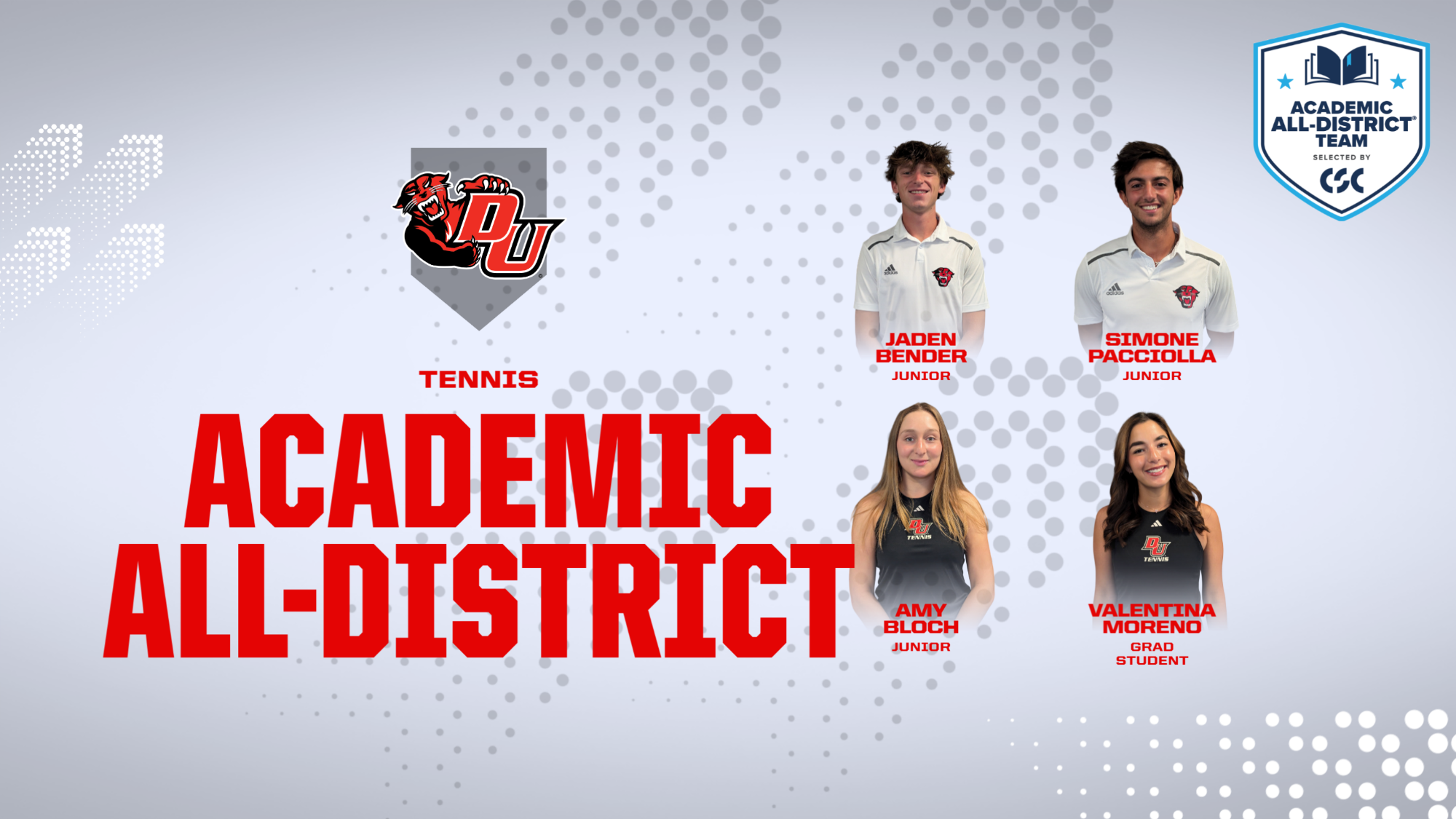 Tennis CSC All-District