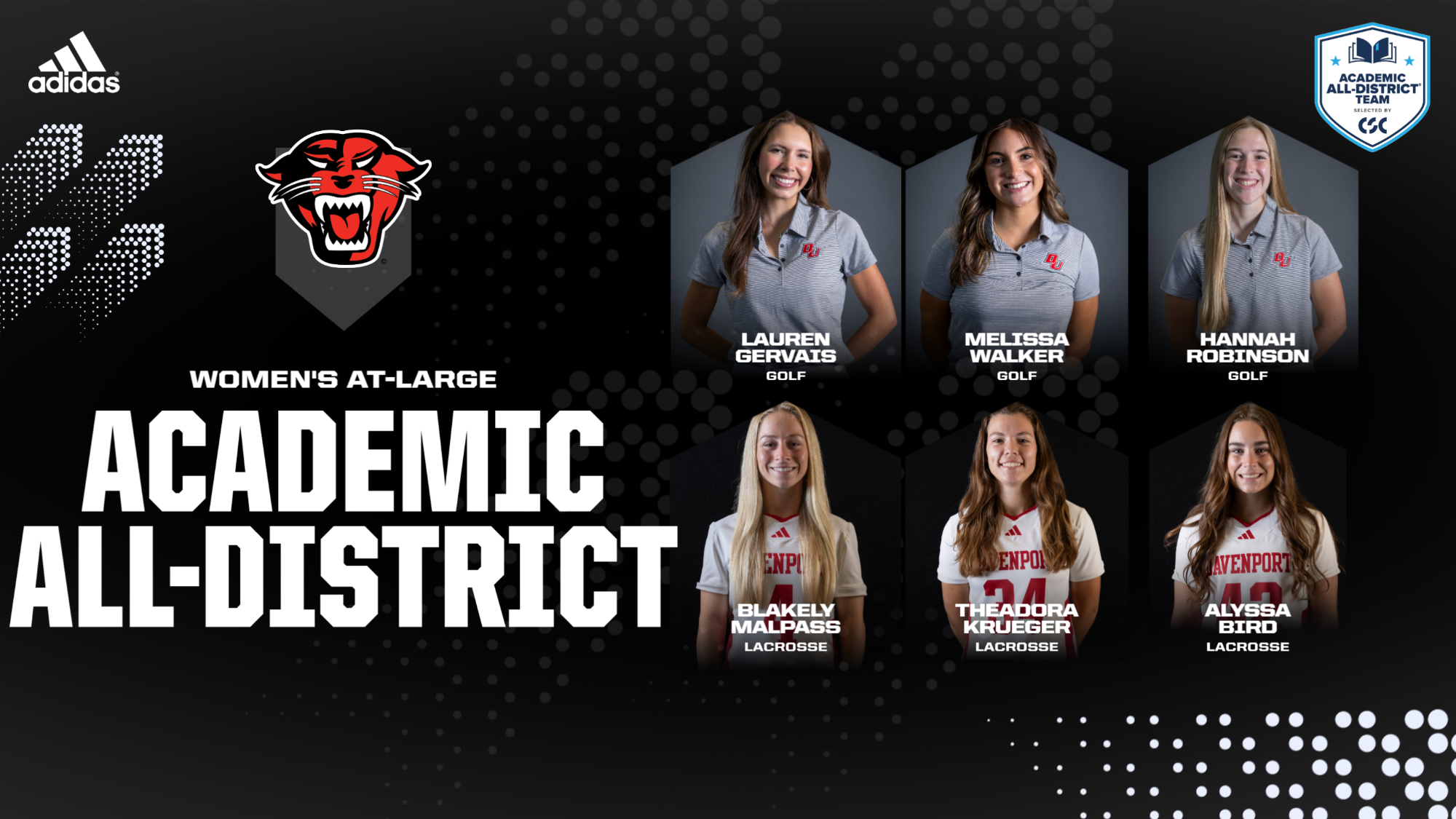 2025 Women's At-Large CSC