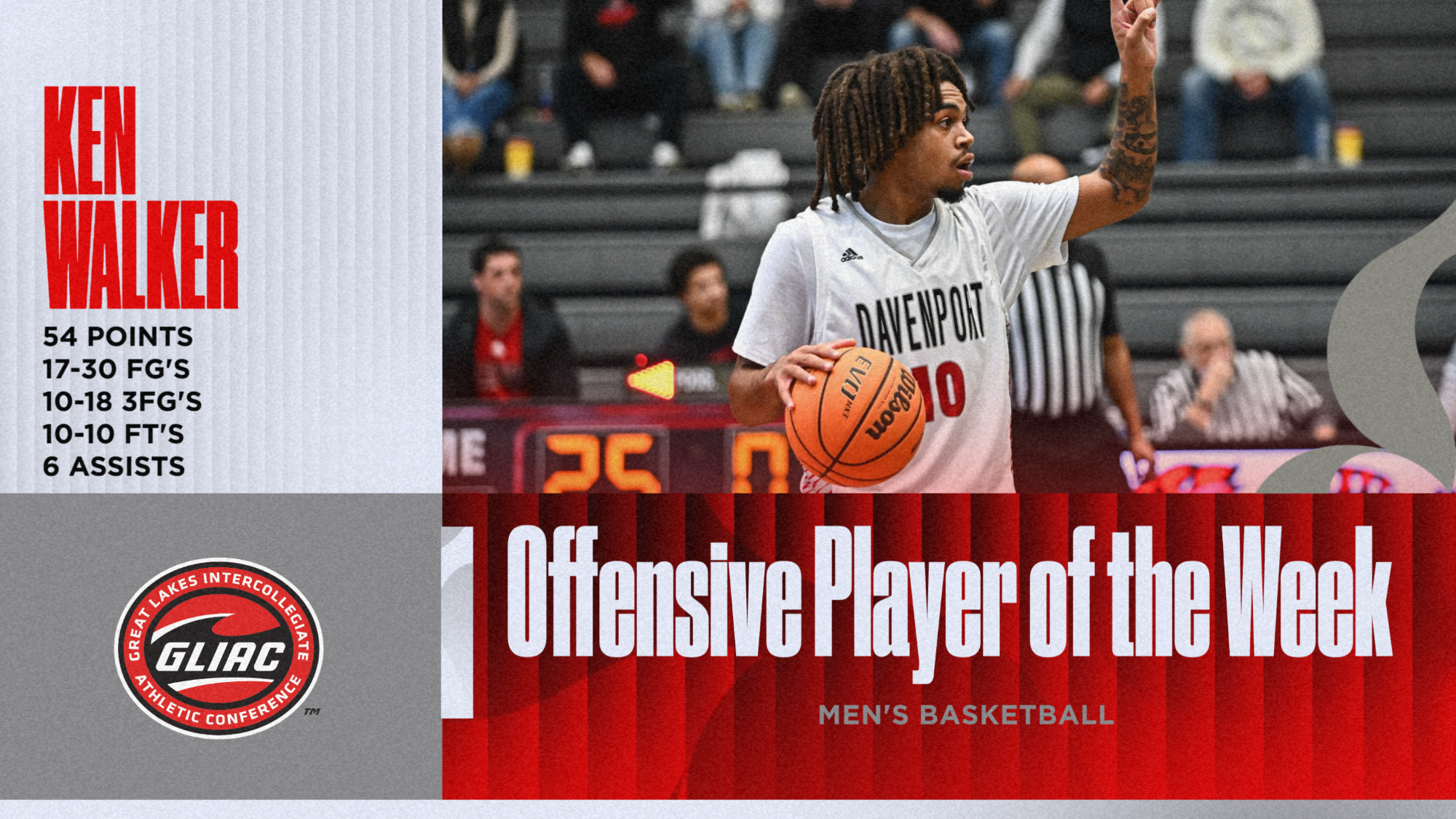 Walker Offensive Player of the Week