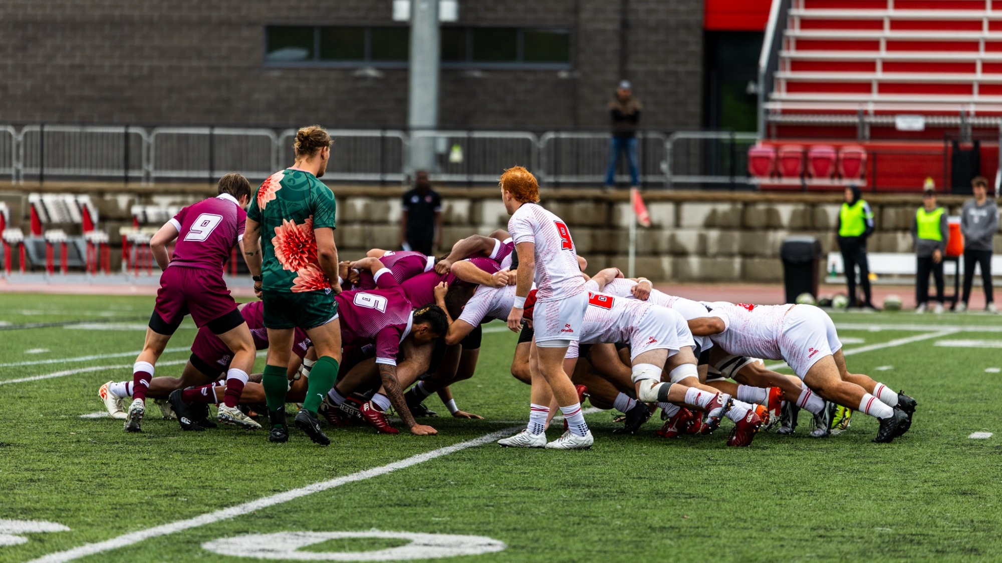 Men's Rugby Scrum