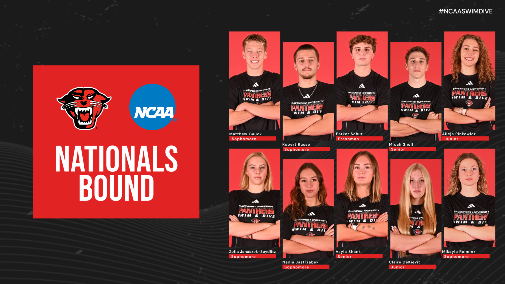 Swimming and Diving national qualifiers 2026