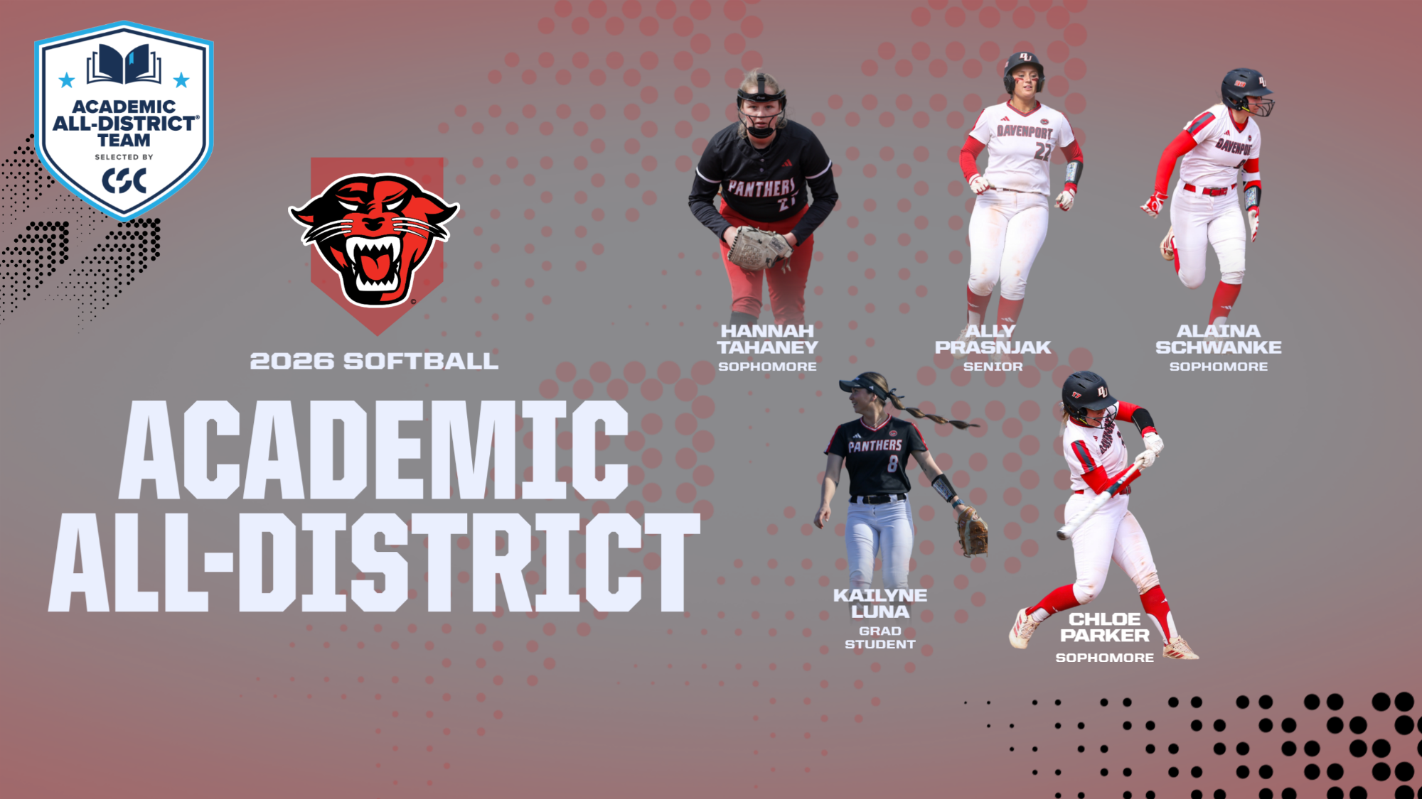 2026 CSC Softball All-District
