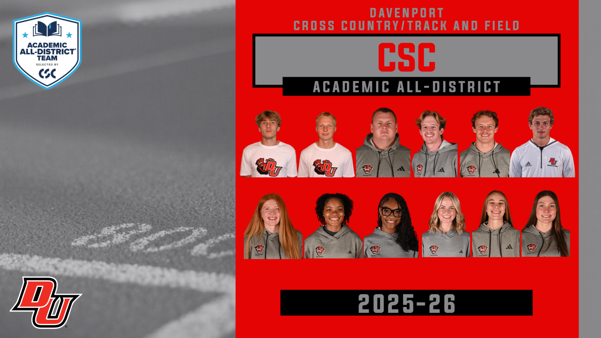 Track and Field/Cross Country CSC District 25-26