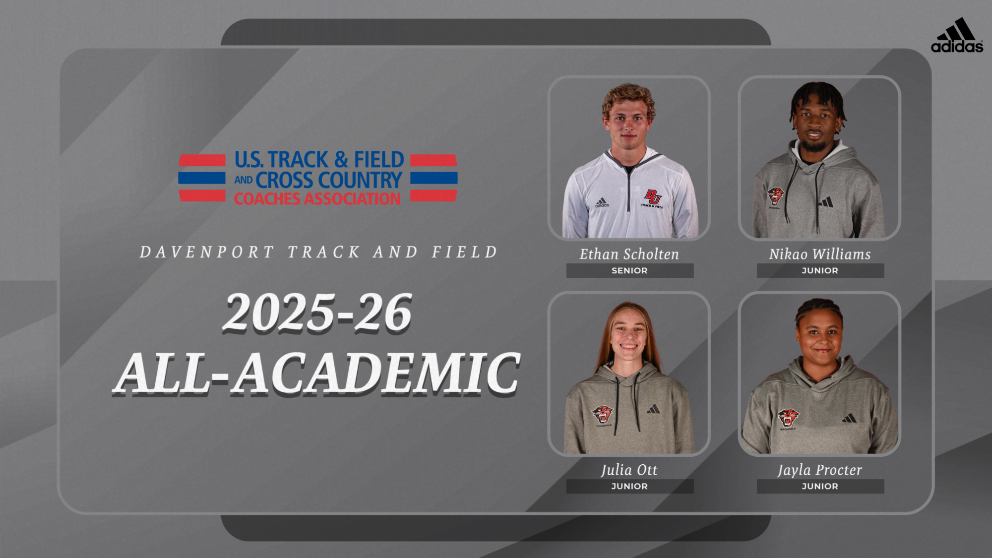 2026 USTFCCCA Academic Honors