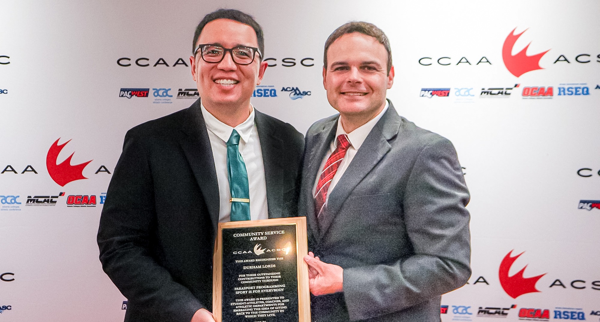 2025-26 CCAA Community Service Award