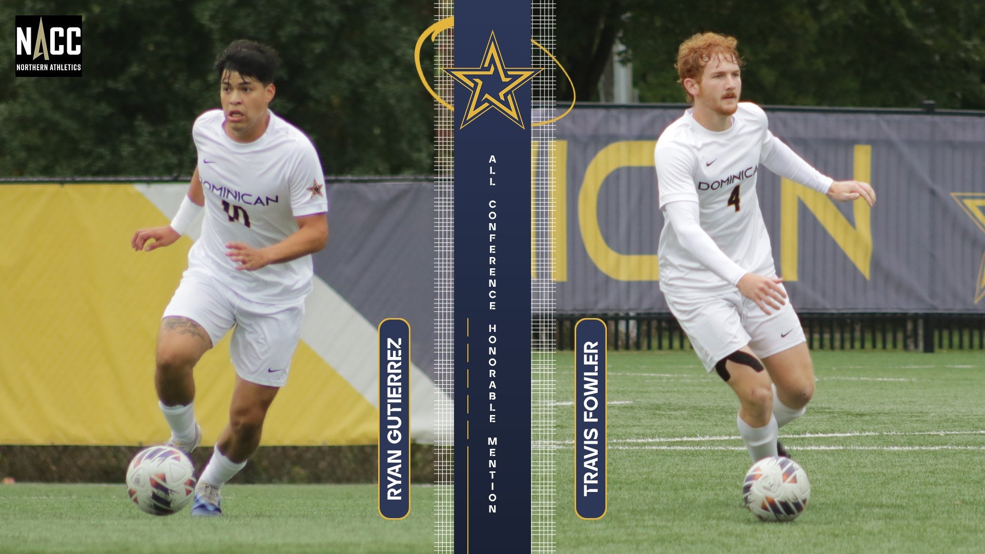 Guti and Fowler NACC All Conference HM 2025