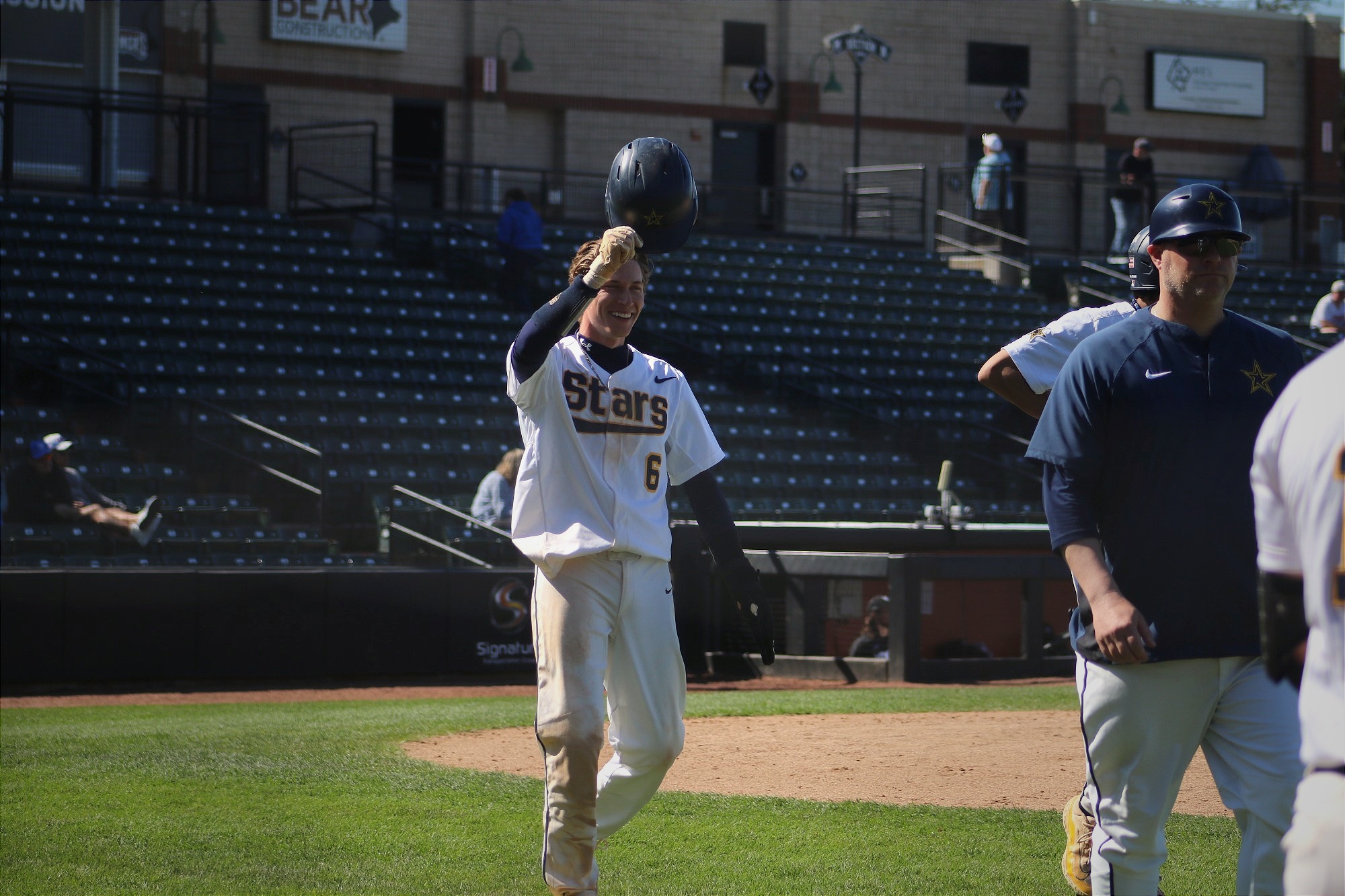 G. Downing Returns to Dugout