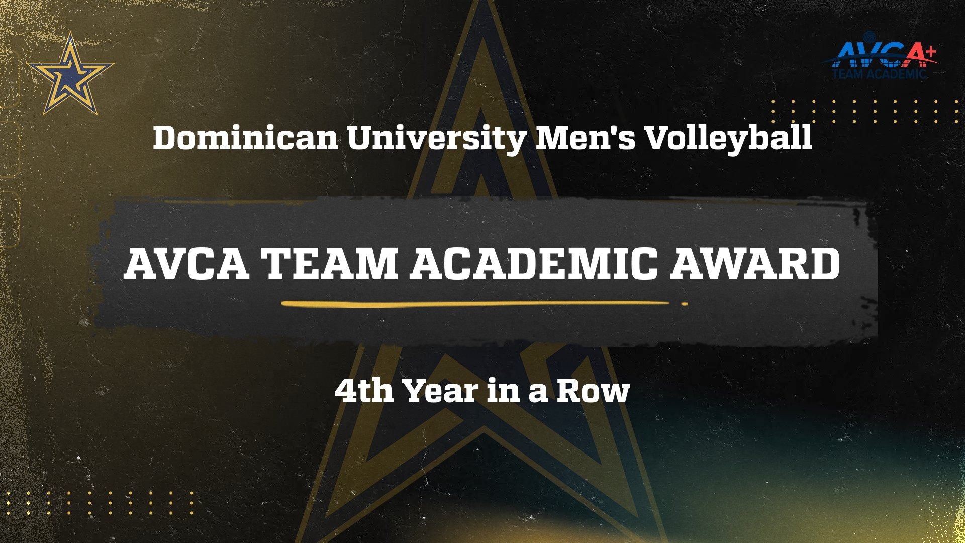 2025 AVCA Team Academic Award 