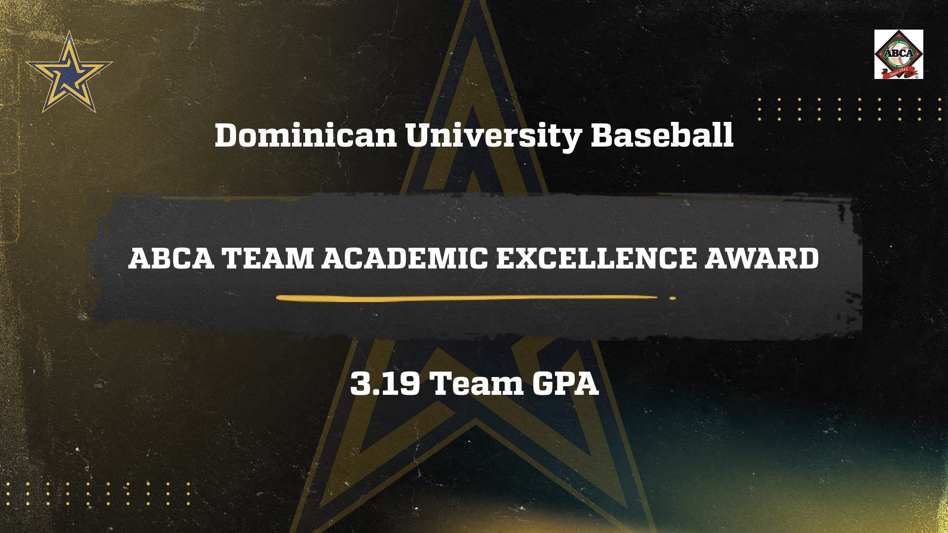 Baseball Team Academic 2024-2025