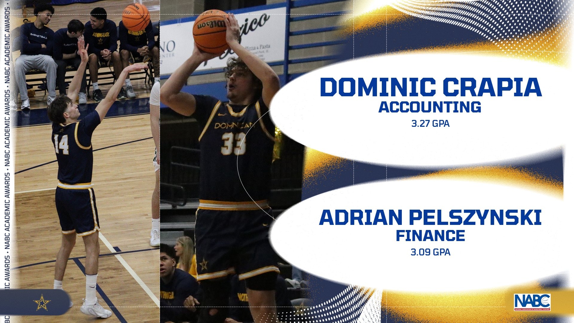 Crapia and Pelszynski NABC Academics