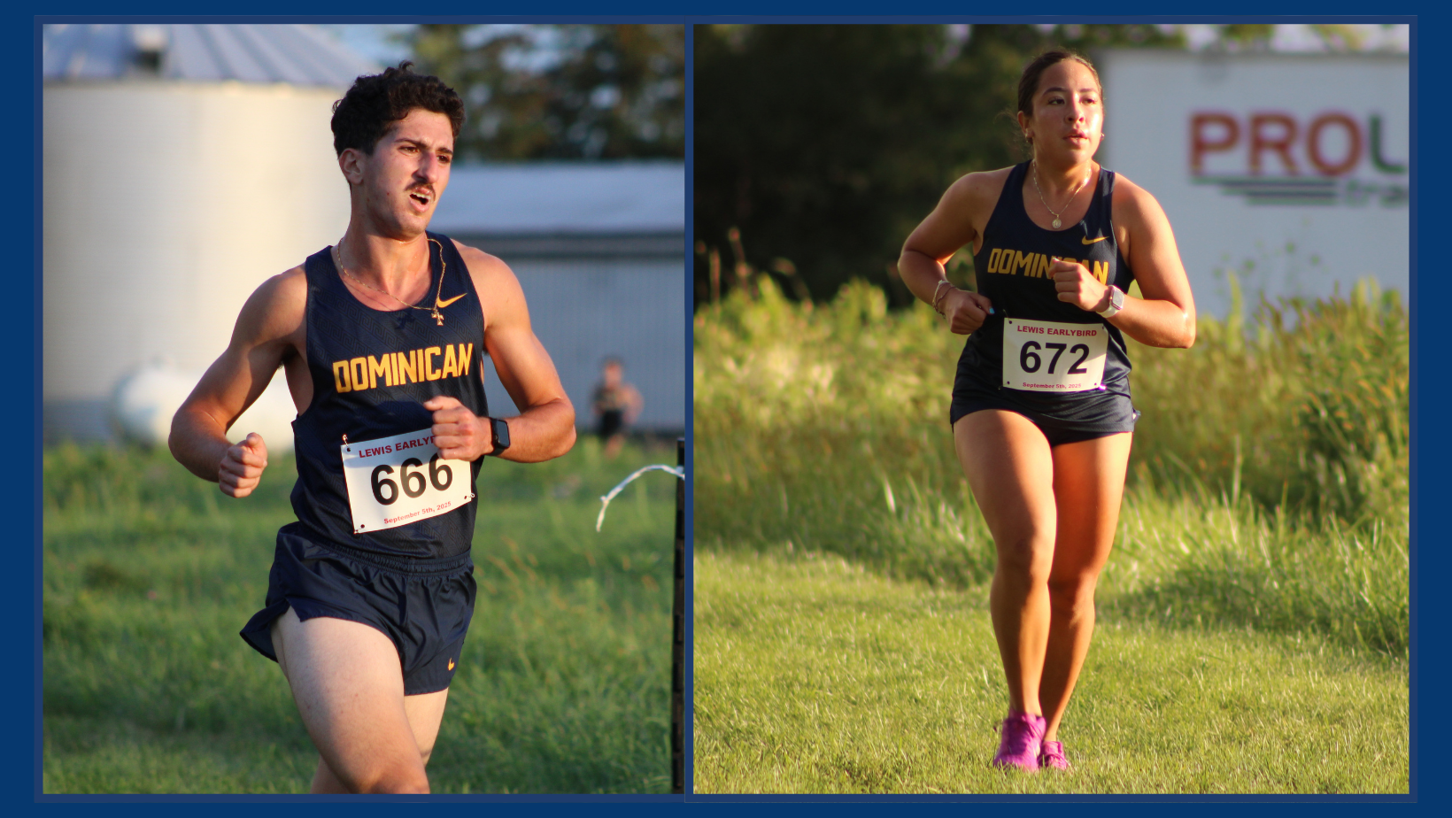 Malke and Duran running
