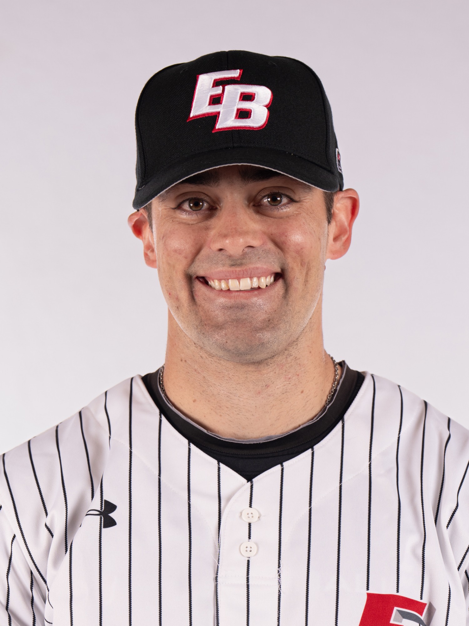 Matt Page,August 24, 2024; Hayward, California, USA; Baseball : EB Pioneers Baseball Media Day at Pioneer Stadium;  Photo credit: Catharyn Hayne  / KLC fotos