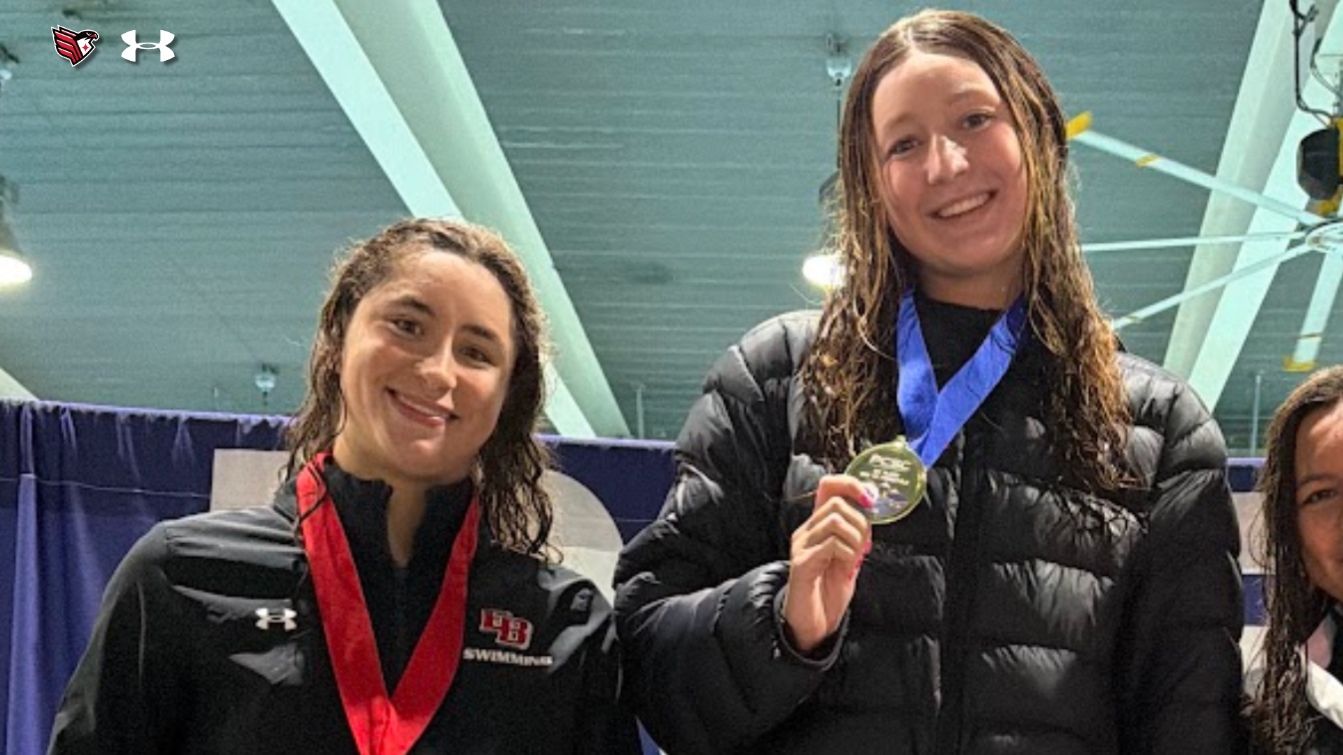 Kollath and Clemens on podium