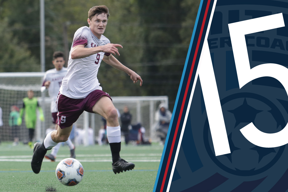 Men's Soccer Starts Year at No. 15 Eastern University Athletics
