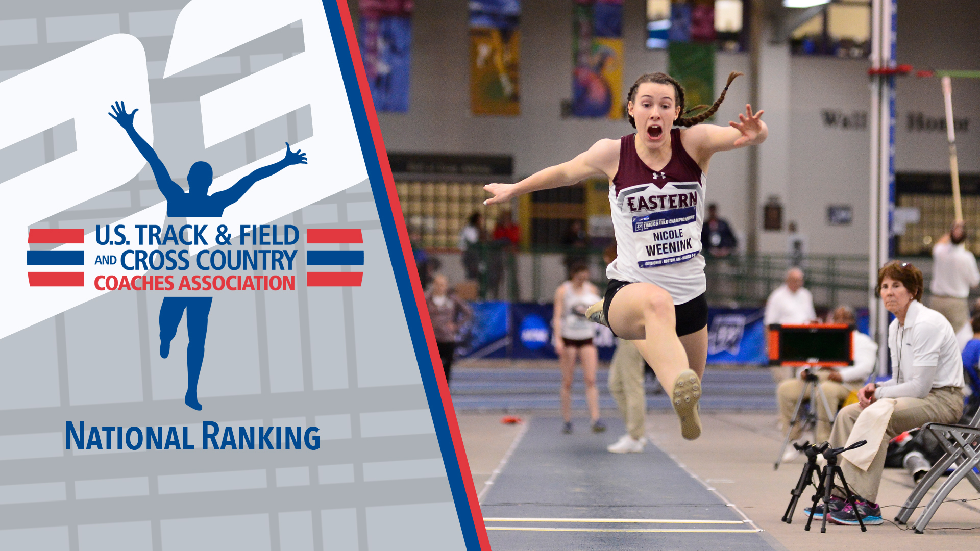 Women's Track and Field 23rd in TFRI Rankings Eastern University Athletics