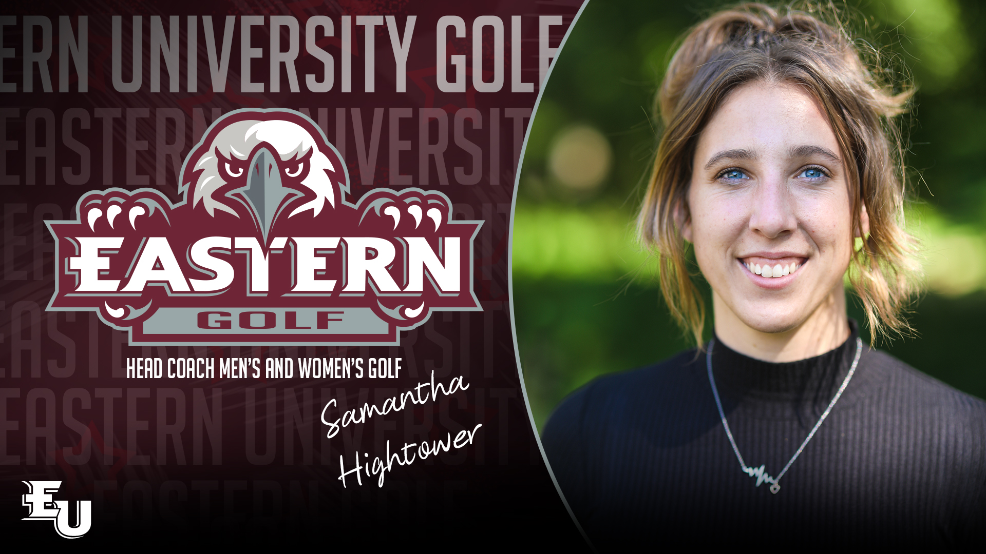 Hightower to Lead Men's and Women's Golf Eastern University Athletics