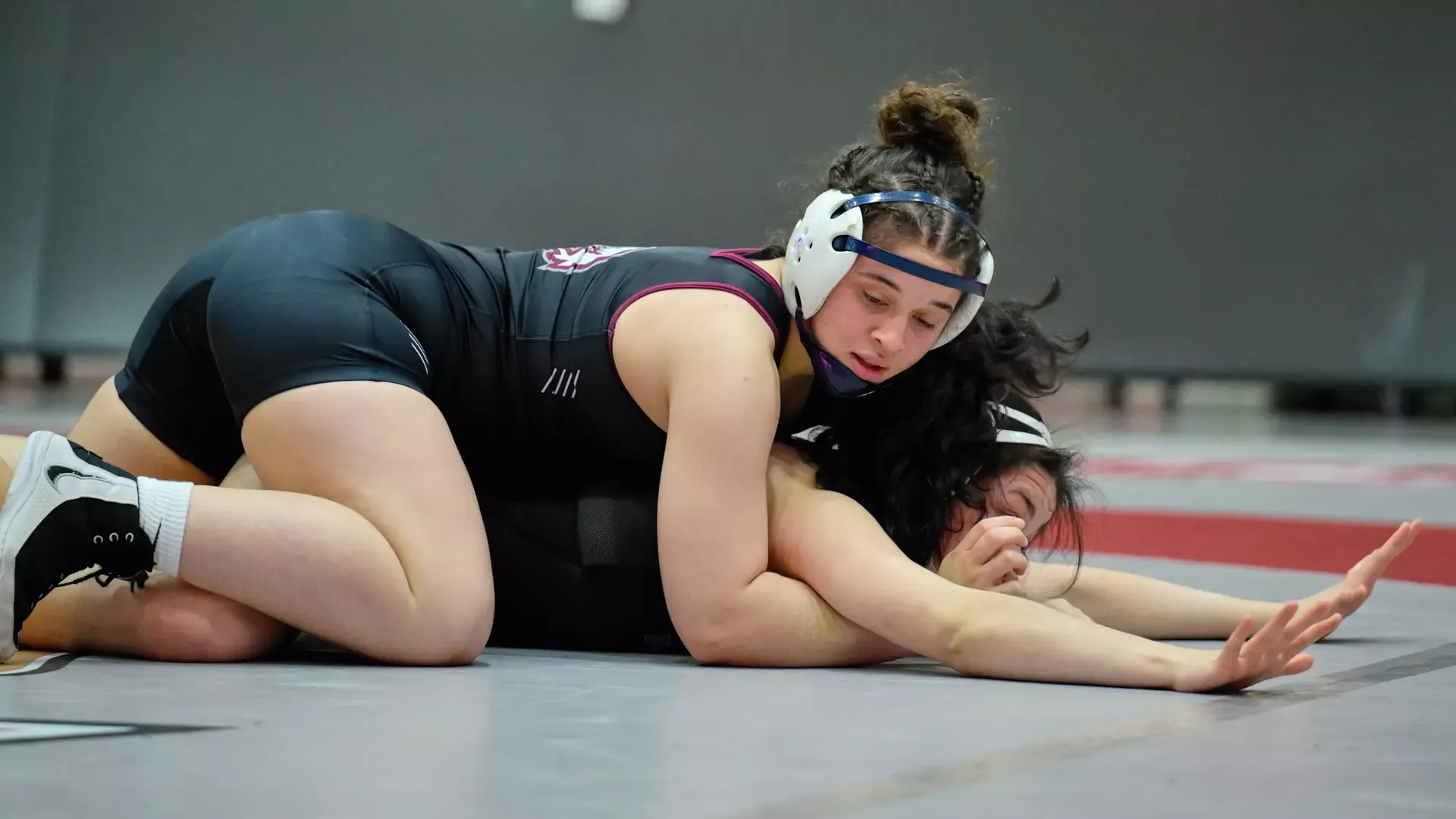 Eastern University Women’s Wrestling vs. The University of Bridgeport during a dual match at Sacred Heart University in Fairfield, Connecticut on Sunday, January 18, 2026. Photo by ©Mike Orazzi 