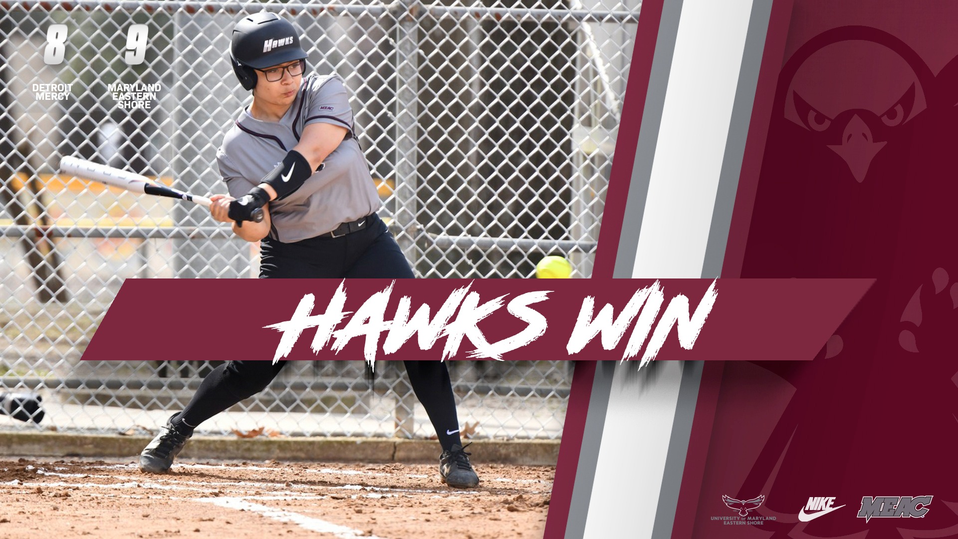 Hawks Split Games on Day One of North Alabama Tournament University