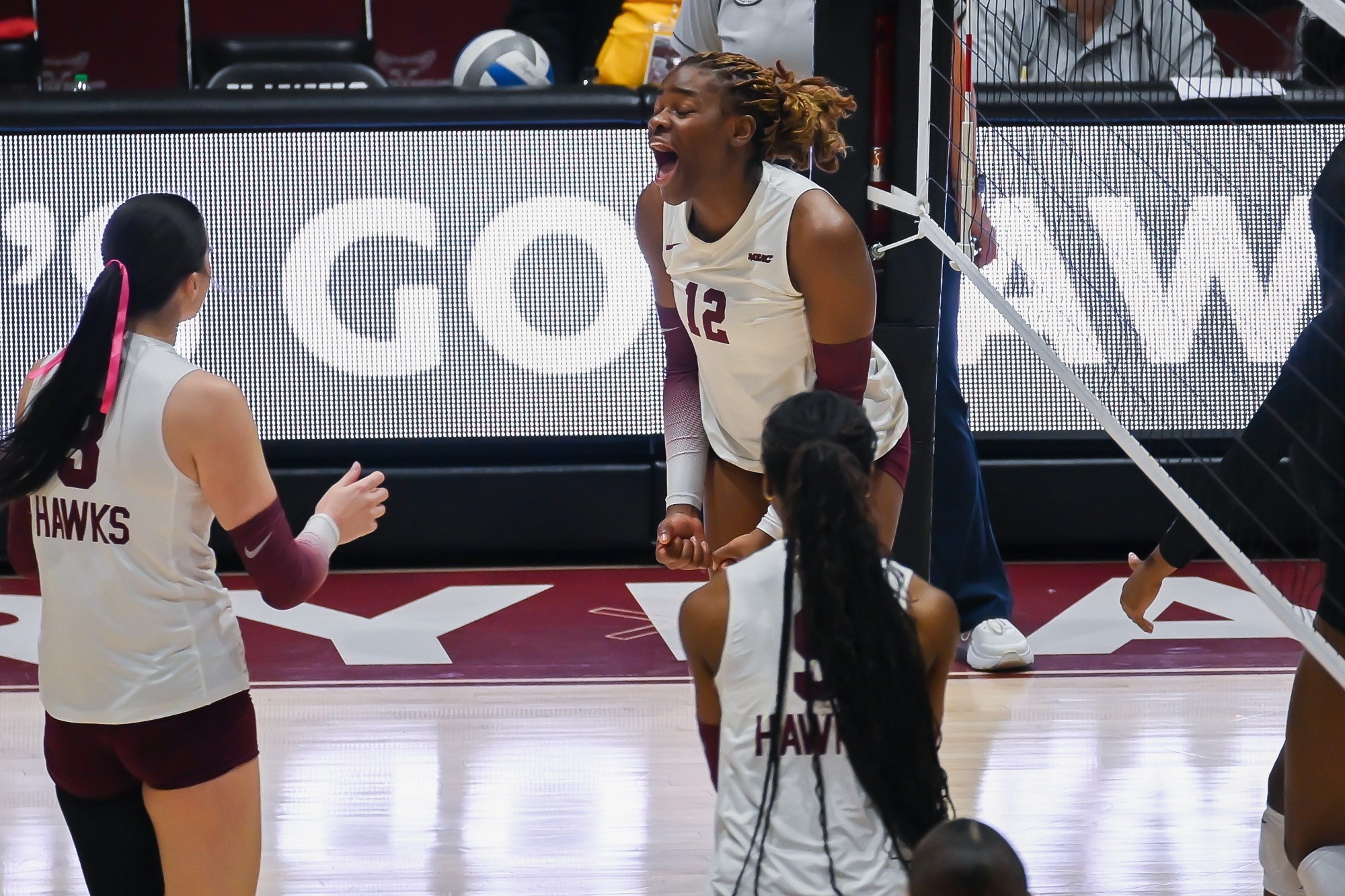 Nkemjika Ikemefuna hyped after kill vs Delaware State