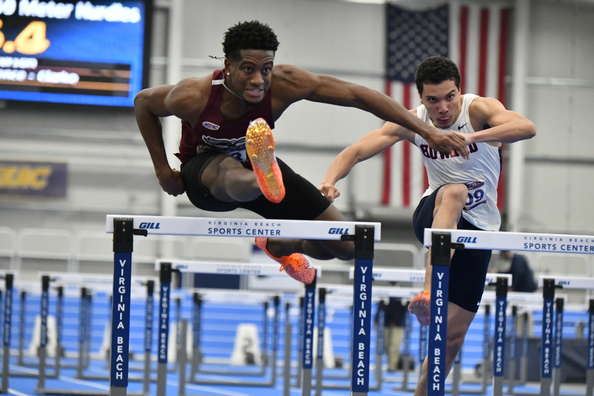 Lawrence Clark at MEAC Championships