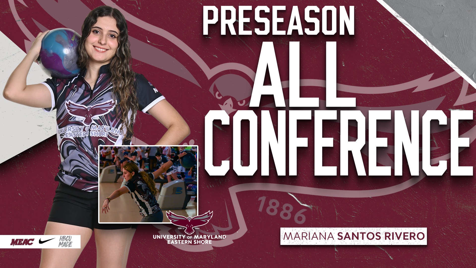 Mariana Santos Rivero Preseason All Conference Graphic