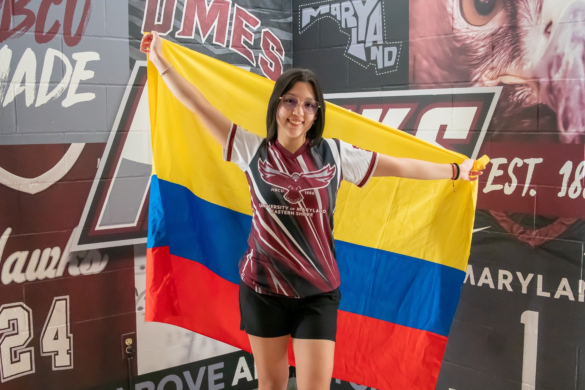 Gabriela Becerra Diaz - Hawk Wall (Flag)