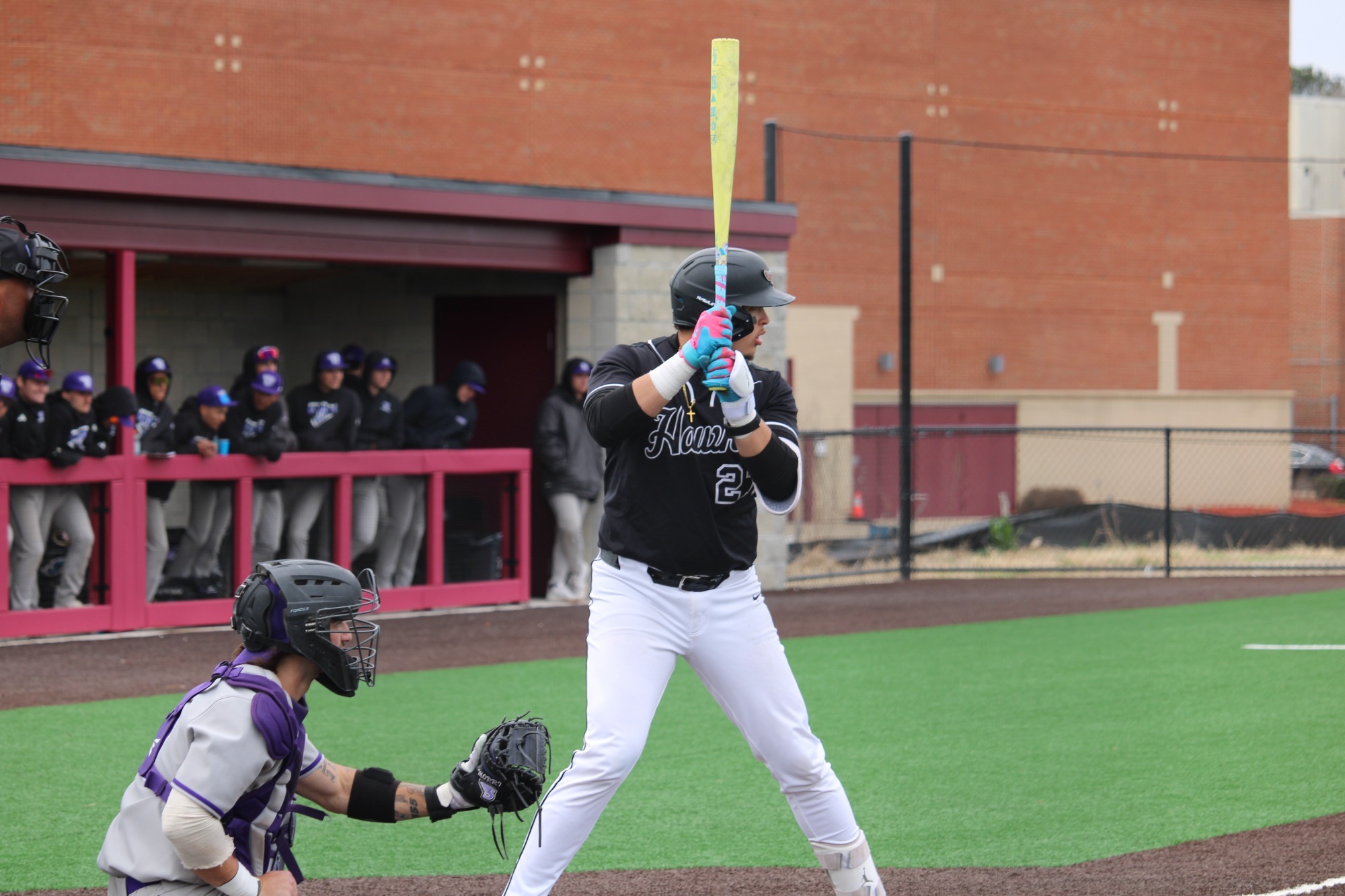 Jonthan Gonzalez Perez at the plate