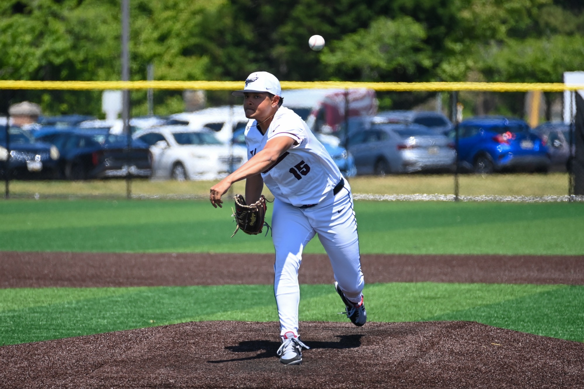Esteban Torres pitches vs NSU