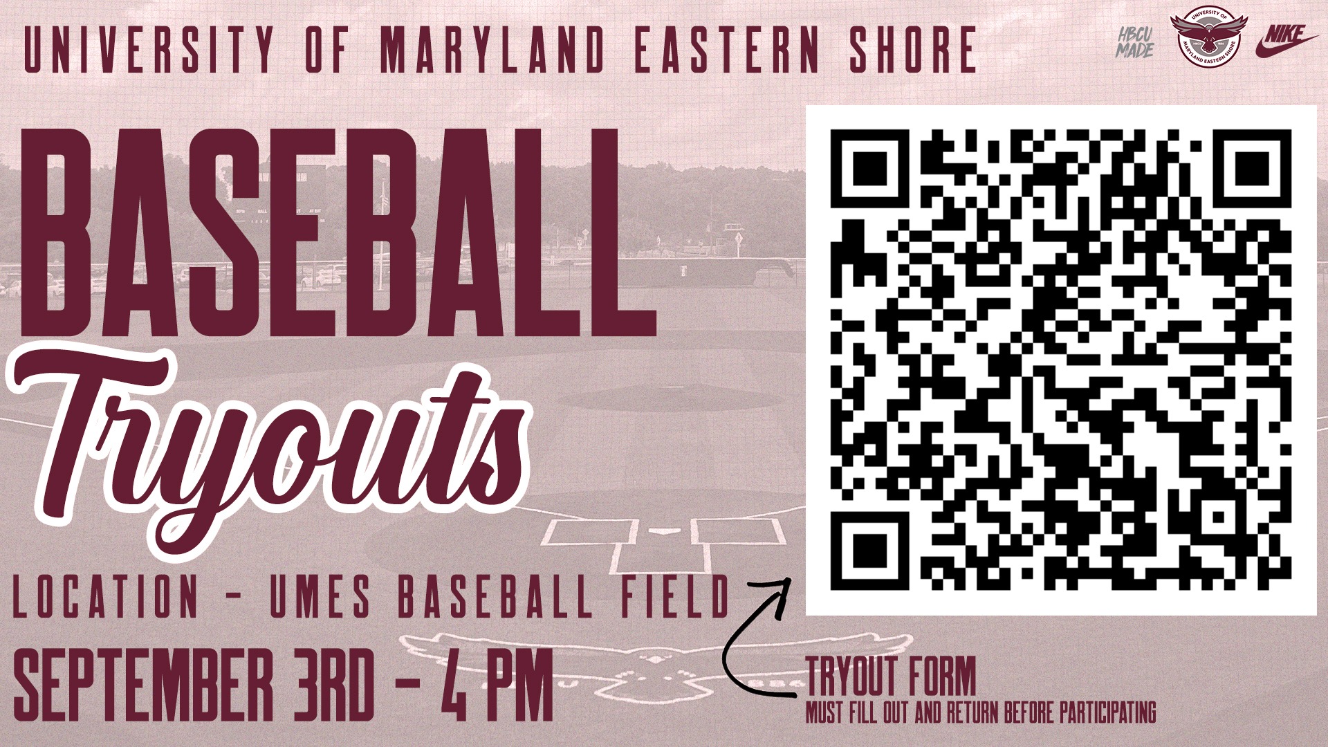 Baseball Tryouts