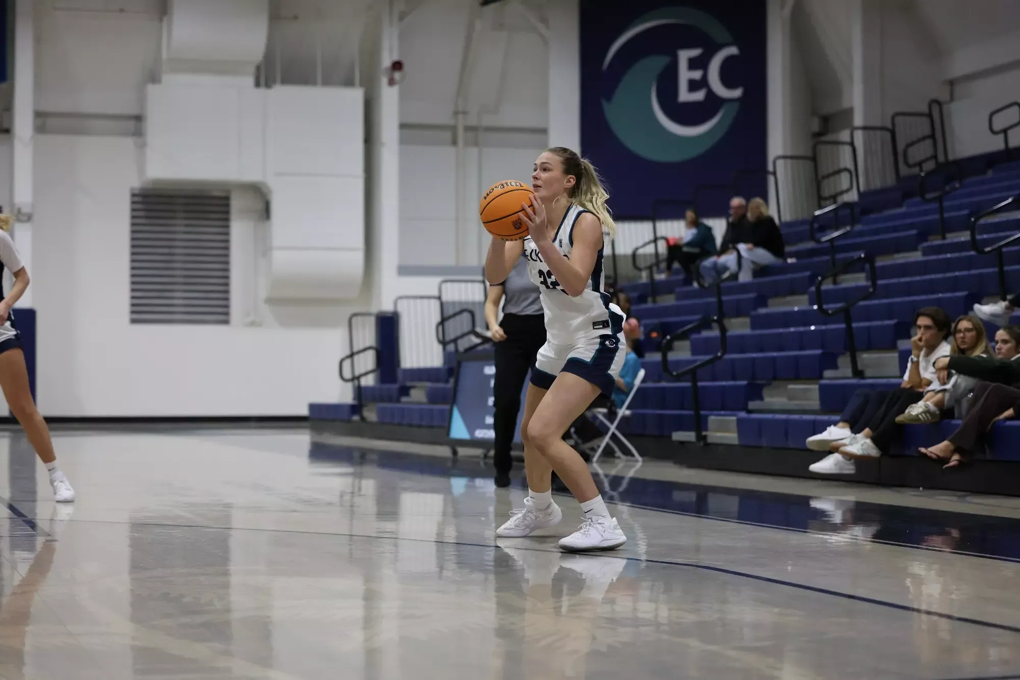 Player looks to take shot