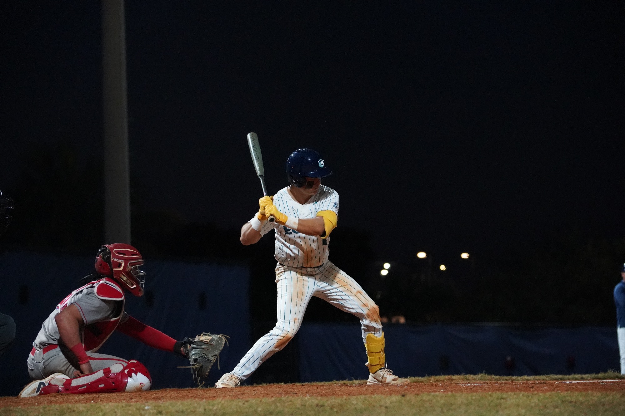 Player in batting stance