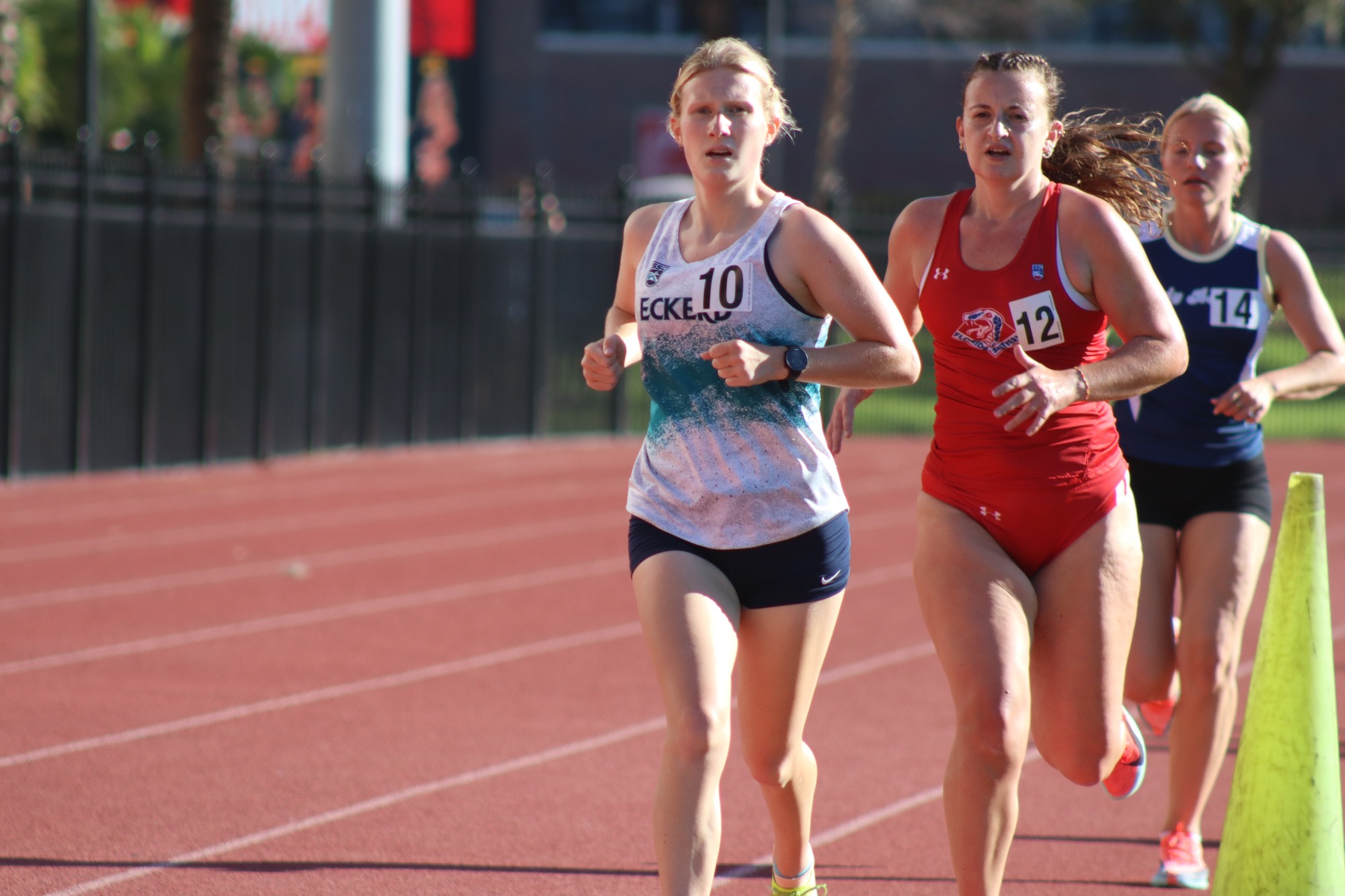 Student-athletes running race