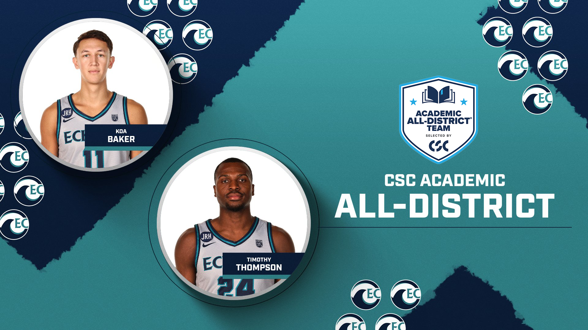 Men's Basketball CSC Academic All-District