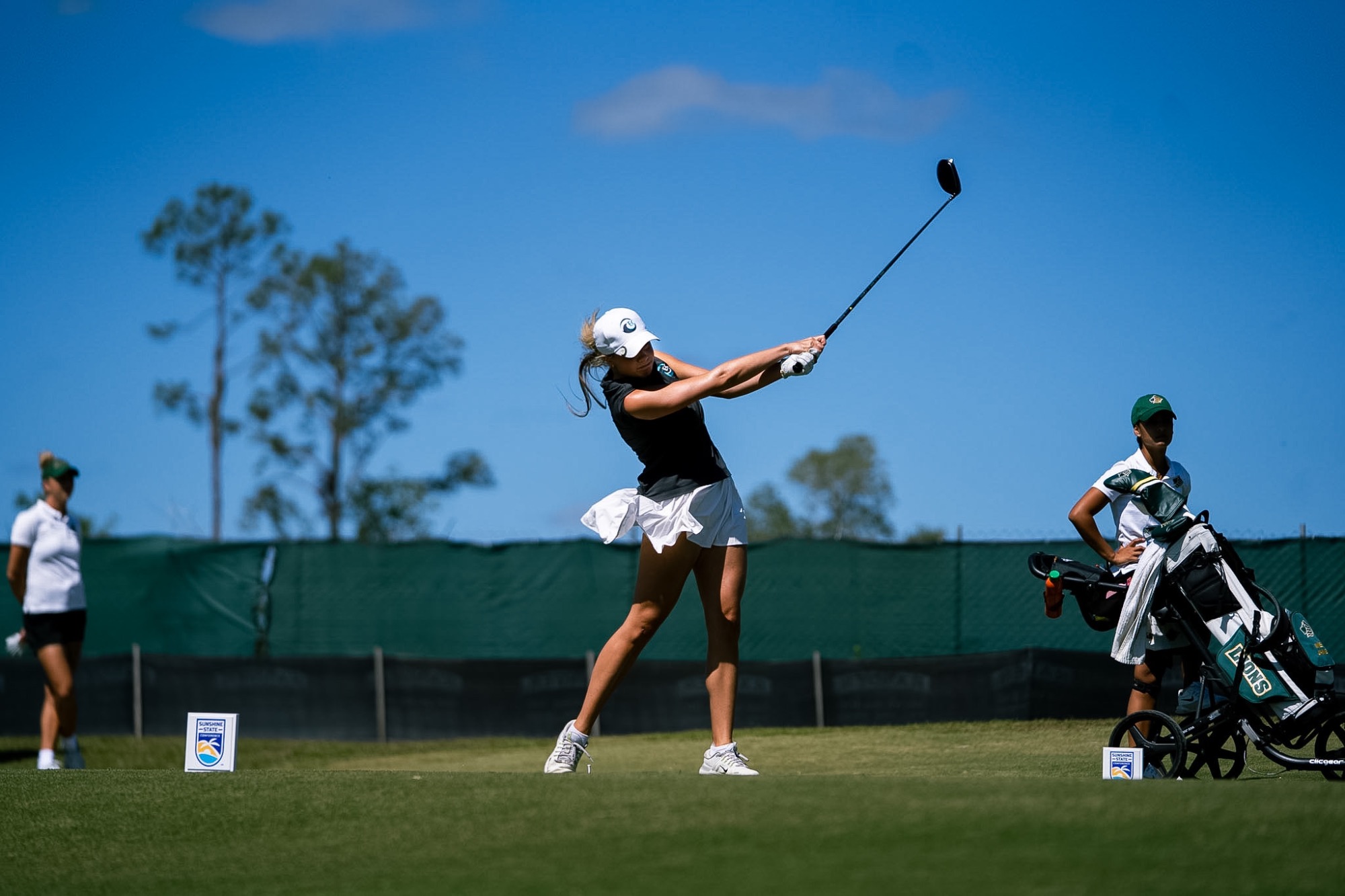 player driving ball