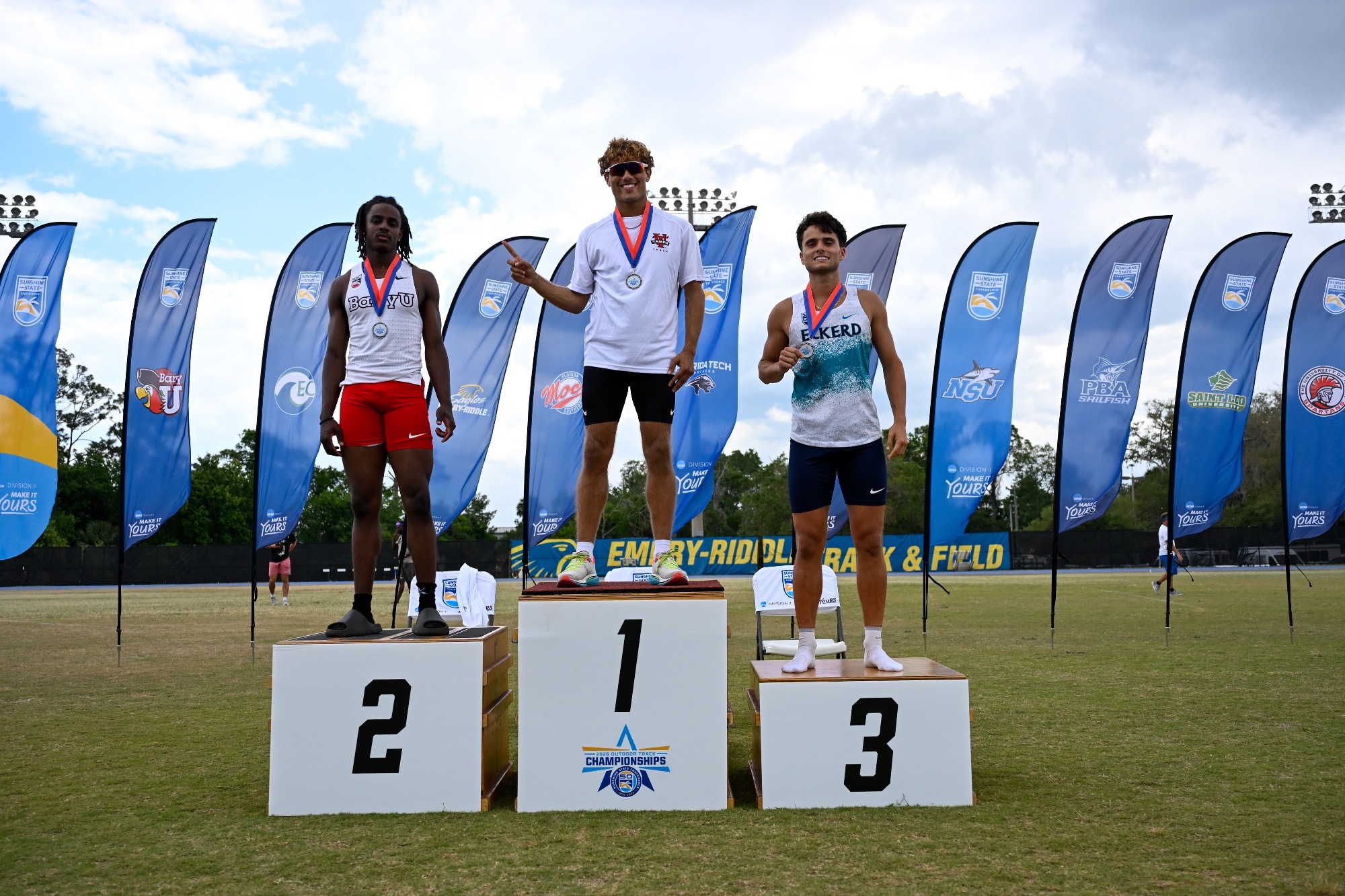 Podium shot