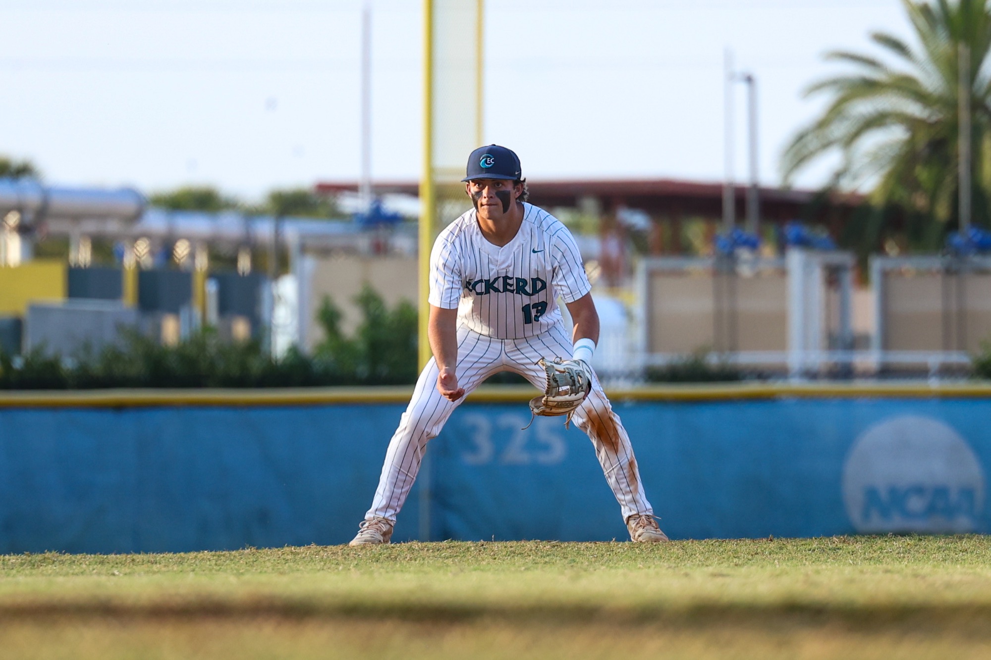 Runner leads off base