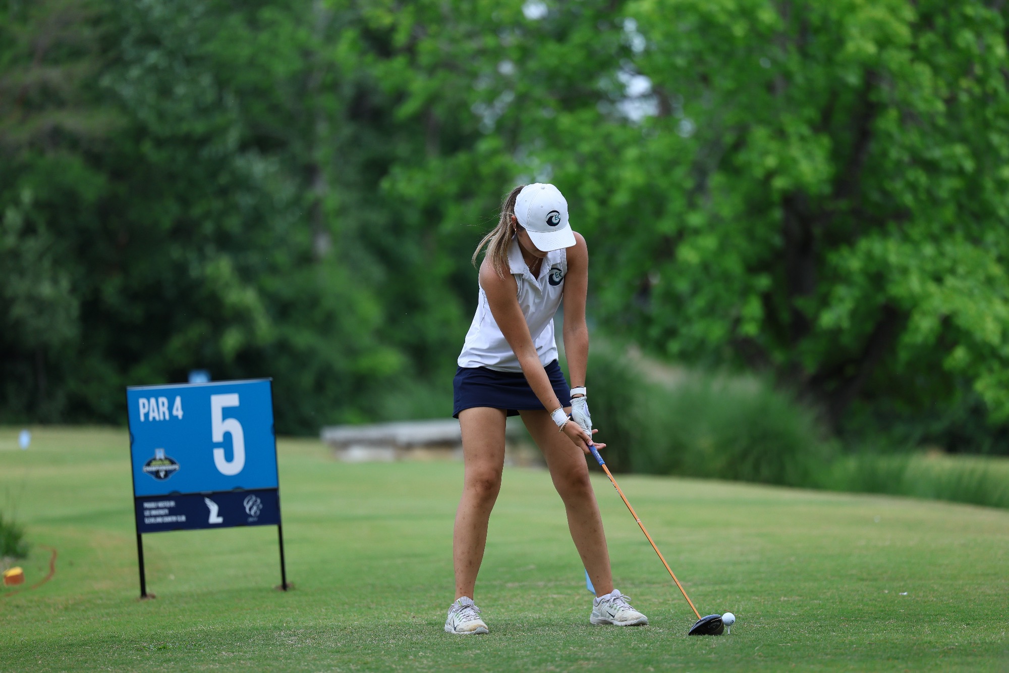 Player lines up for drive