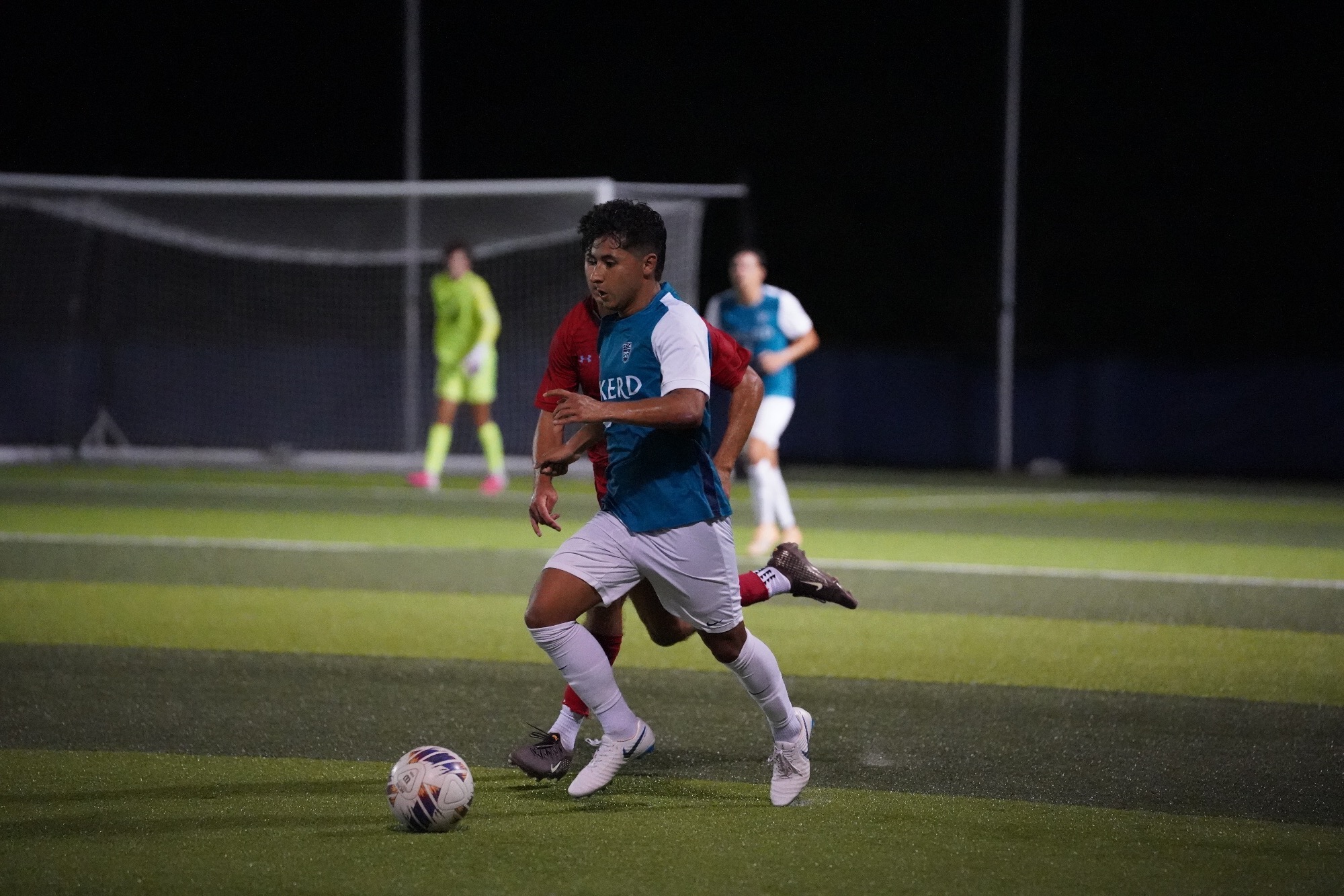 player dribbling ball