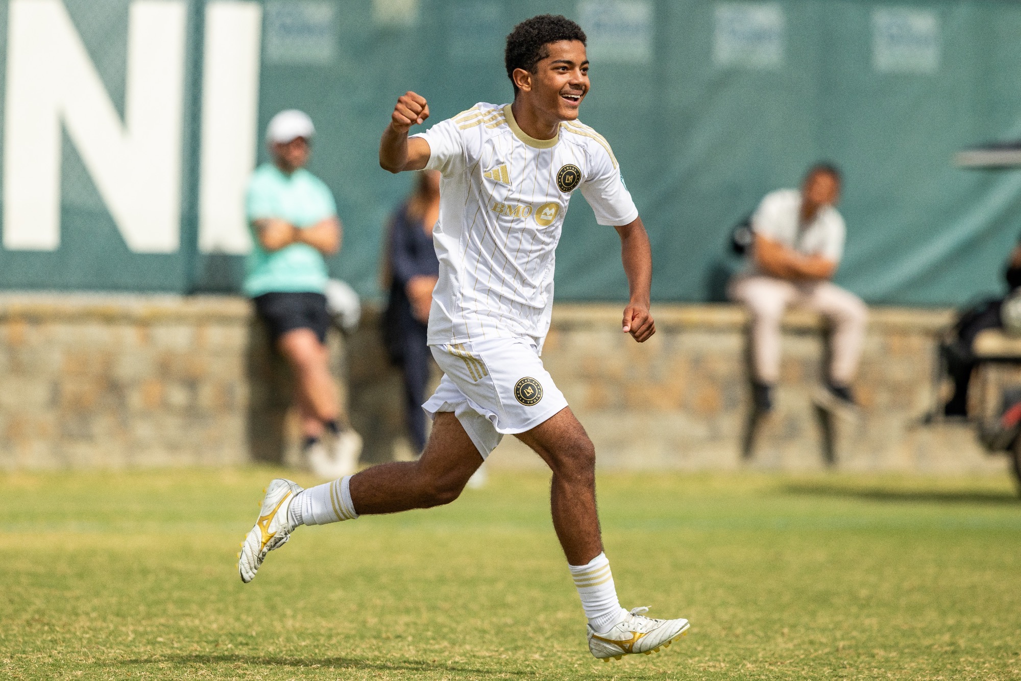 LAFC So Cal celebrates a PK goal to clinch a spot in Richmond