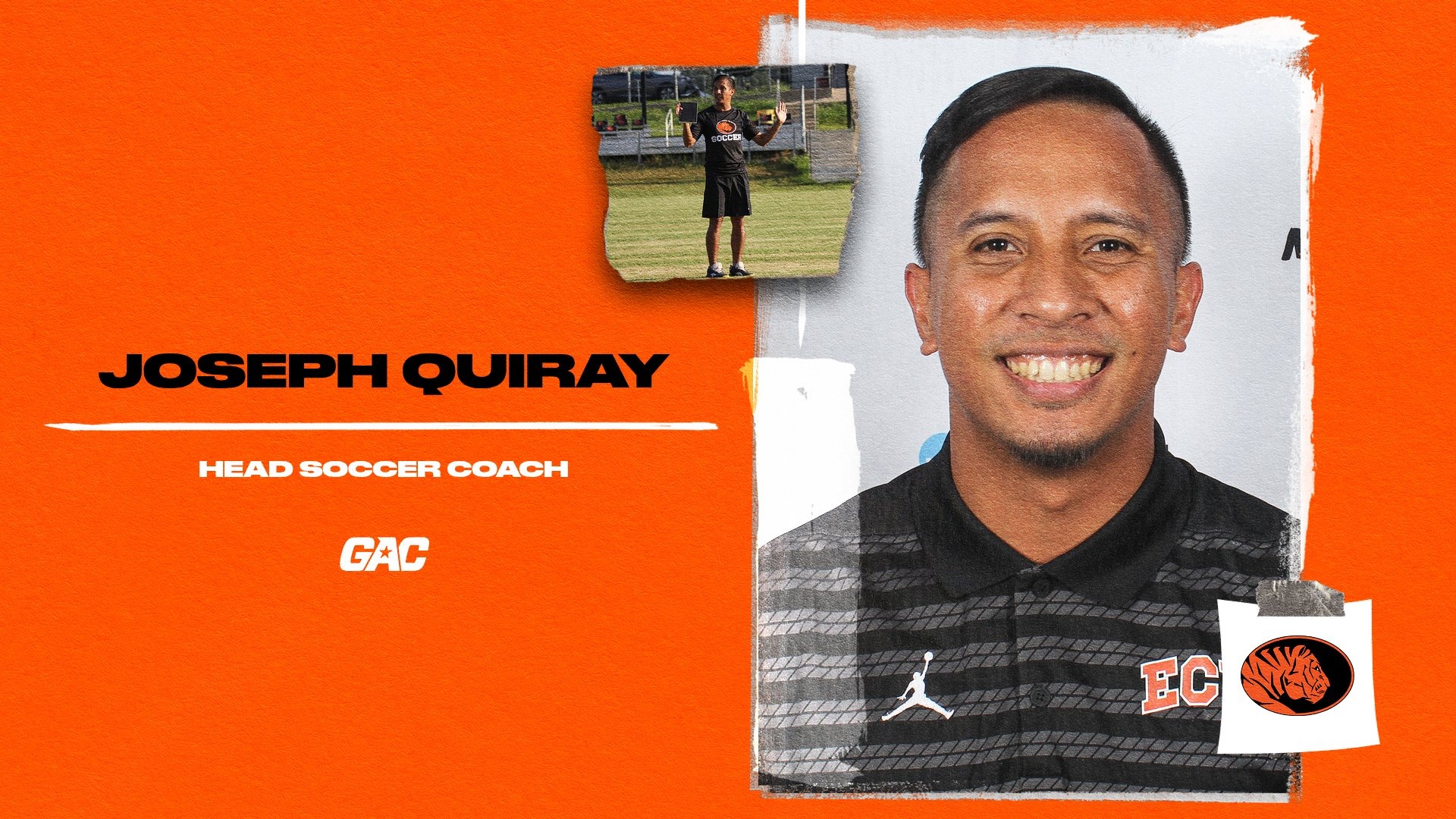 Joseph Quiray Elevated to Head Soccer Coach