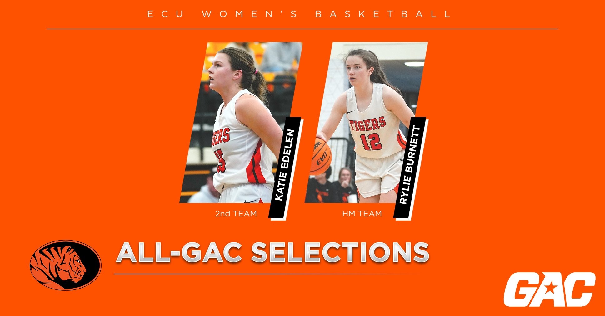 Edelen, Burnett, and Herman Highlight All-GAC Recognition