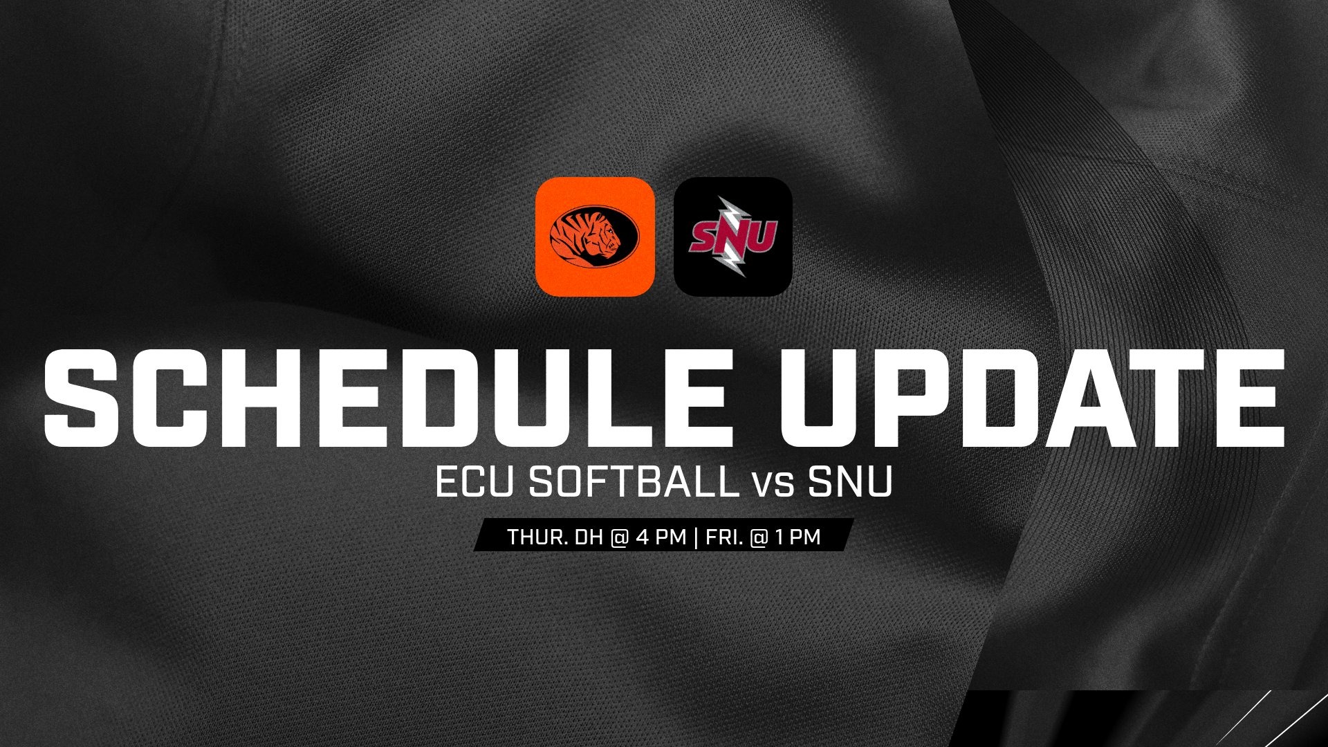 Softball Adjusts Series with SNU