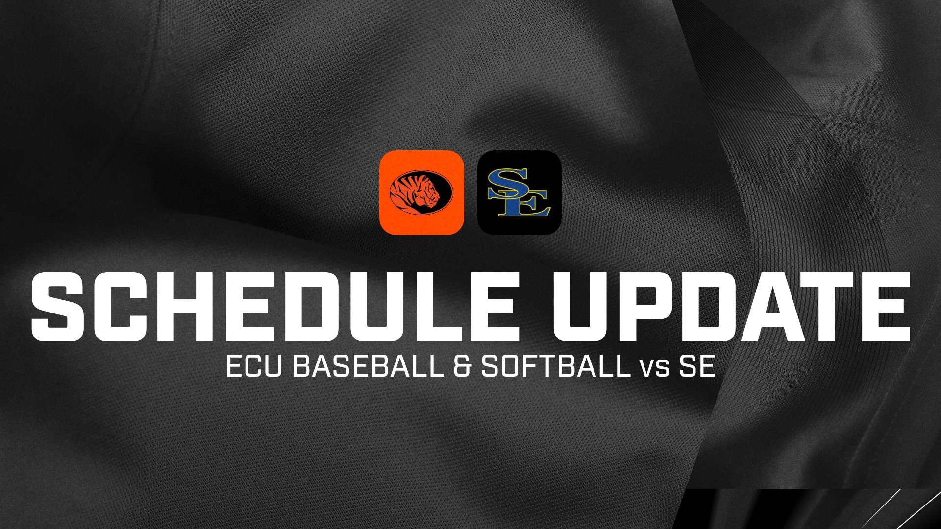 Baseball, Softball Series with Southeastern Adjusted