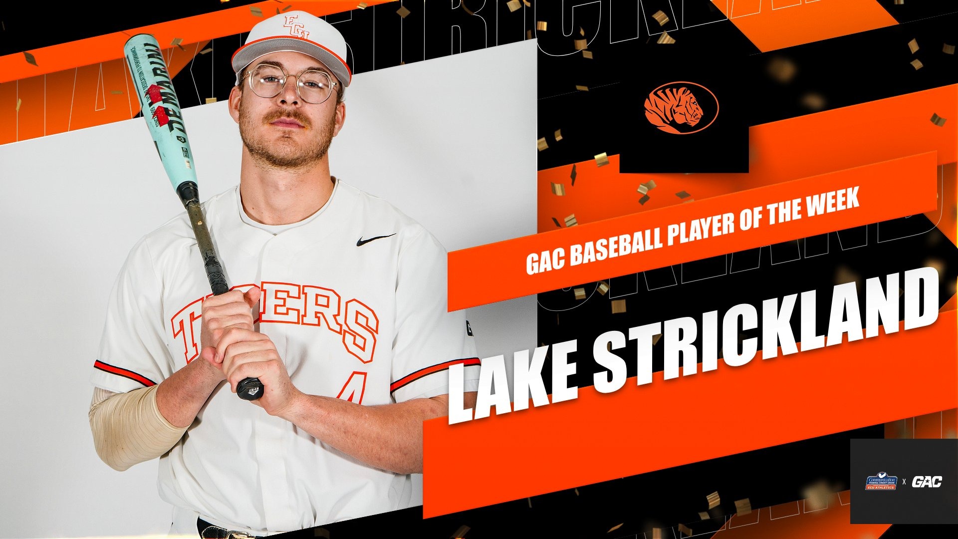 Strickland Earns GAC Player of the Week Honors